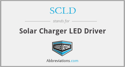 SCLD - Solar Charger LED Driver