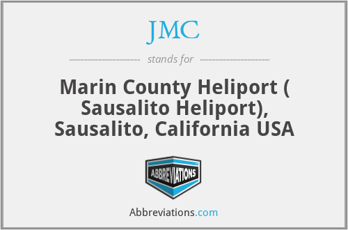 JMC - Marin County Heliport ( Sausalito Heliport), Sausalito, California USA