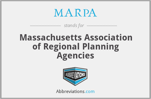 MARPA - Massachusetts Association of Regional Planning Agencies