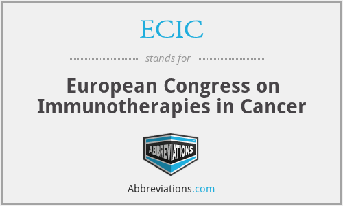 ECIC - European Congress on Immunotherapies in Cancer