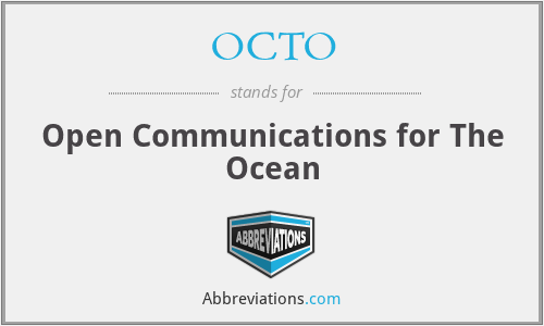 OCTO - Open Communications for The Ocean