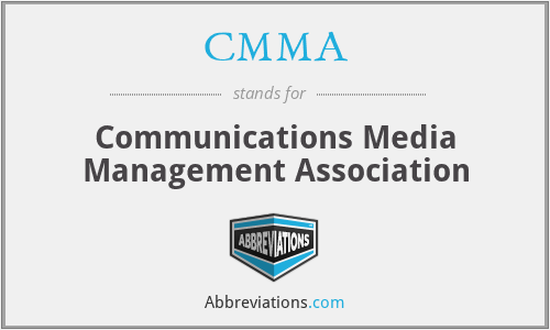 CMMA - Communications Media Management Association