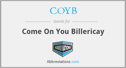 COYB - Come On You Billericay
