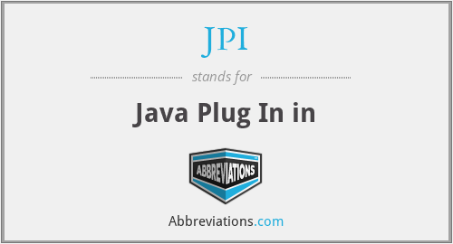 JPI - Java Plug In in