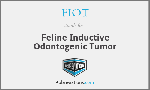FIOT - Feline Inductive Odontogenic Tumor
