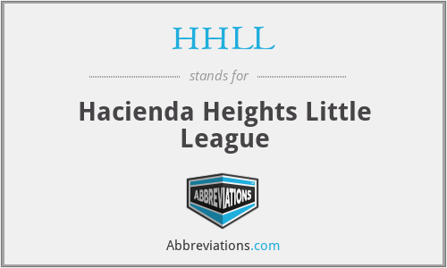 HHLL - Hacienda Heights Little League