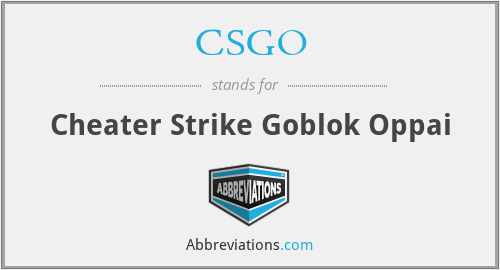 CSGO - Cheater Strike Goblok Oppai