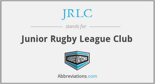 JRLC - Junior Rugby League Club