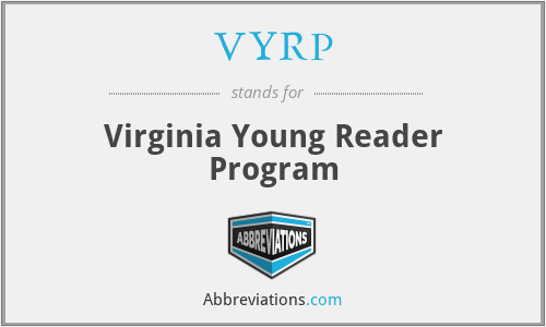 VYRP - Virginia Young Reader Program