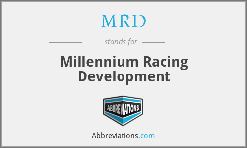 MRD - Millennium Racing Development
