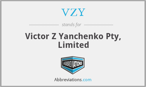 VZY - Victor Z Yanchenko Pty, Limited