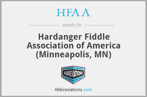 HFAA - Hardanger Fiddle Association of America (Minneapolis, MN)