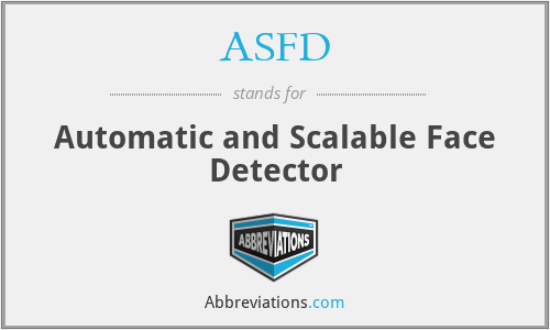 ASFD - Automatic and Scalable Face Detector