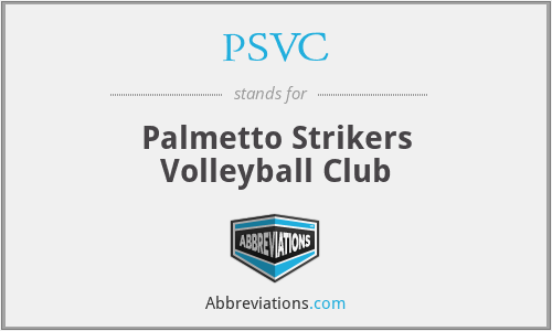 PSVC - Palmetto Strikers Volleyball Club