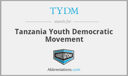 TYDM - Tanzania Youth Democratic Movement