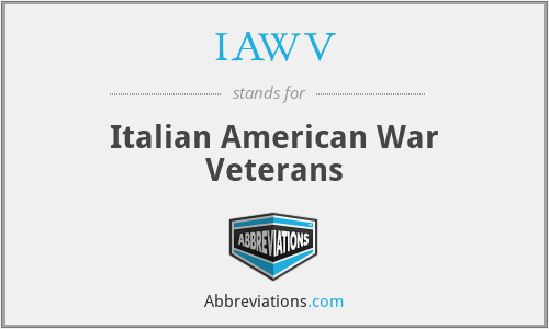 IAWV - Italian American War Veterans