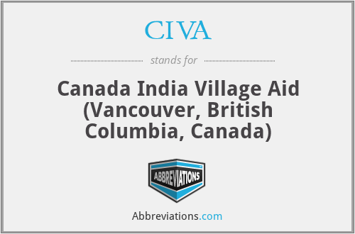 CIVA - Canada India Village Aid (Vancouver, British Columbia, Canada)