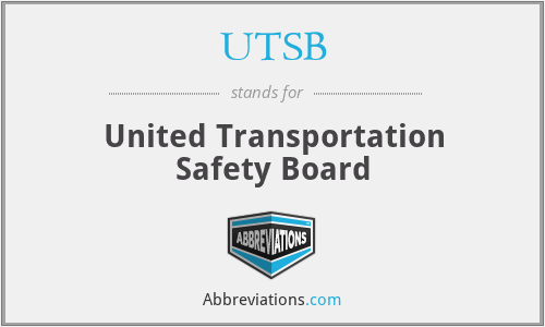 UTSB - United Transportation Safety Board