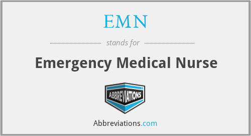 EMN - Emergency Medical Nurse