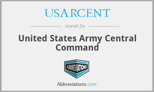 USARCENT - United States Army Central Command