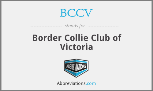 BCCV - Border Collie Club of Victoria