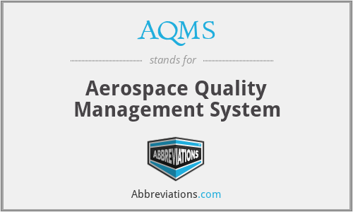 AQMS - Aerospace Quality Management System