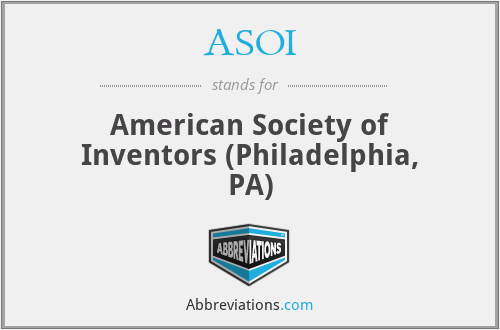 ASOI - American Society of Inventors (Philadelphia, PA)