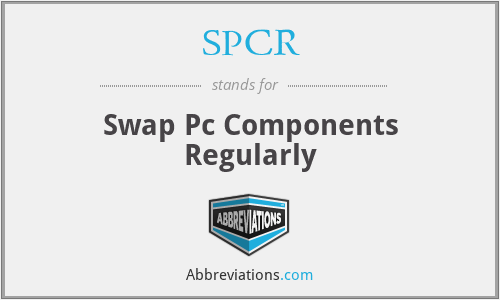 SPCR - Swap Pc Components Regularly