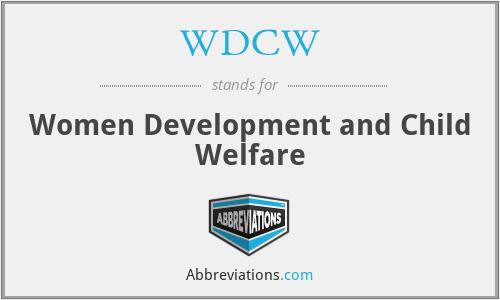 WDCW - Women Development and Child Welfare