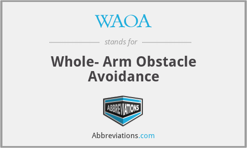 WAOA - Whole- Arm Obstacle Avoidance
