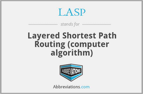 LASP - Layered Shortest Path Routing (computer algorithm)