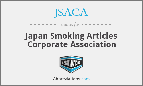 JSACA - Japan Smoking Articles Corporate Association