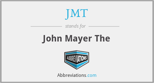 JMT - John Mayer The