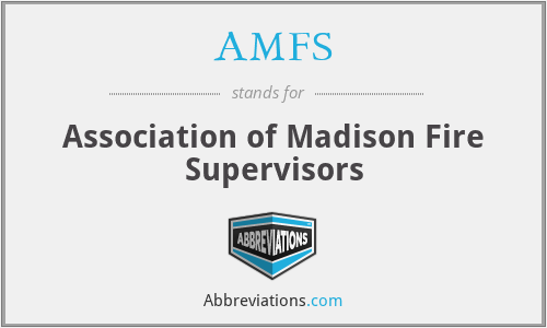 AMFS - Association of Madison Fire Supervisors