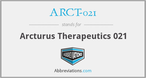 ARCT-021 - Arcturus Therapeutics 021