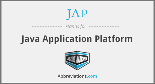 JAP - Java Application Platform
