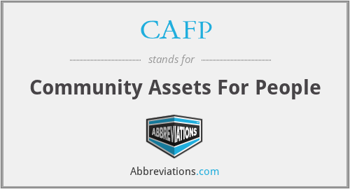 CAFP - Community Assets For People