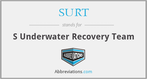 SURT - S Underwater Recovery Team