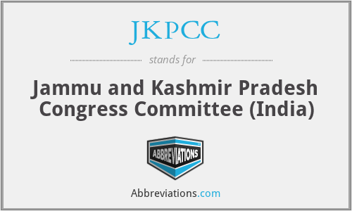 JKPCC - Jammu and Kashmir Pradesh Congress Committee (India)