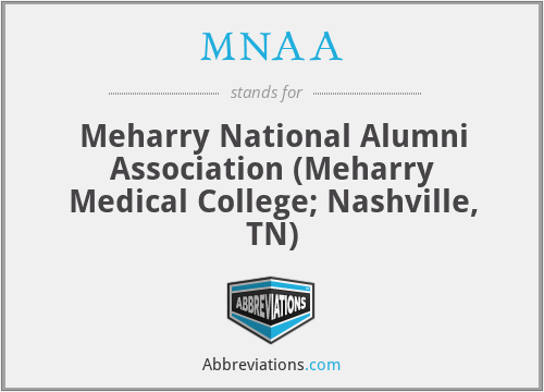 MNAA - Meharry National Alumni Association (Meharry Medical College; Nashville, TN)