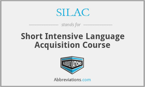 SILAC - Short Intensive Language Acquisition Course