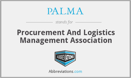 PALMA - Procurement And Logistics Management Association
