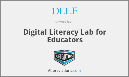 DLLE - Digital Literacy Lab for Educators