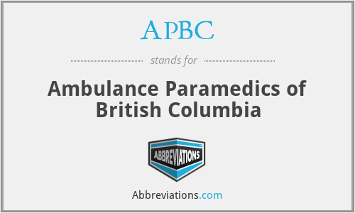 APBC - Ambulance Paramedics of British Columbia