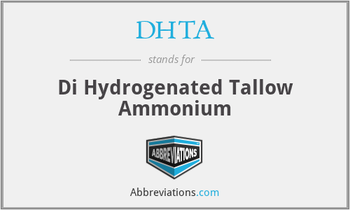 DHTA - Di Hydrogenated Tallow Ammonium