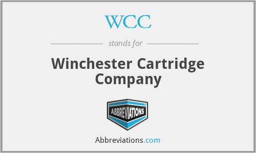 WCC - Winchester Cartridge Company