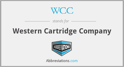 WCC - Western Cartridge Company