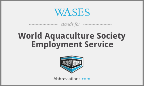 WASES - World Aquaculture Society Employment Service