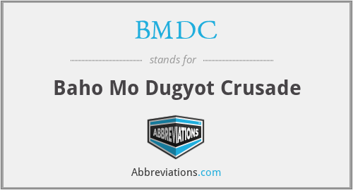 BMDC - Baho Mo Dugyot Crusade