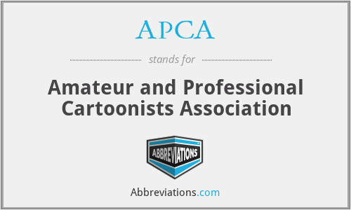APCA - Amateur and Professional Cartoonists Association